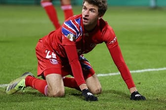 War nach Bayerns Pokal-Aus in Kiel nicht zum Lachen zu Mute: Thomas Müller.