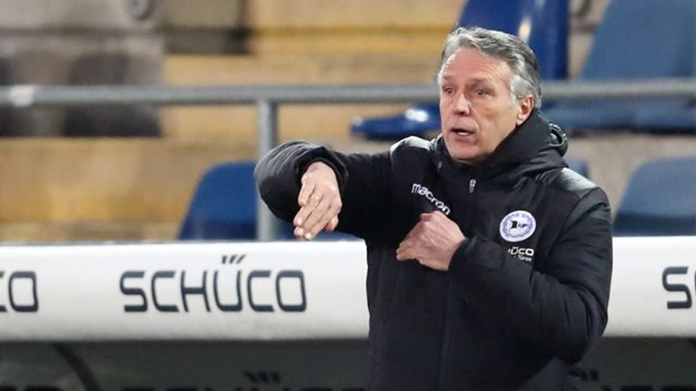 Fordert mehr Konstanz von seinem Team: Bielefeld-Trainer Uwe Neuhaus.