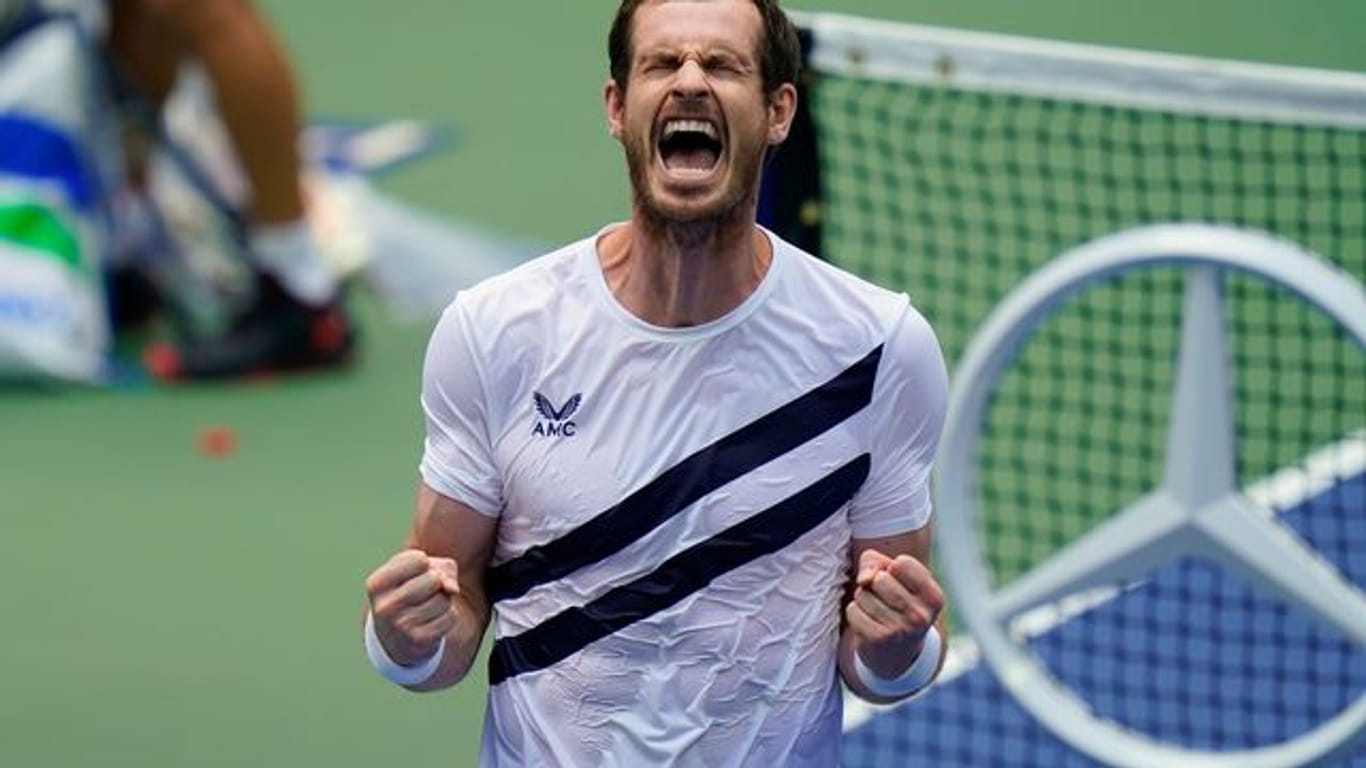 Der britische Tennis-Star Andy Murray wurde positiv auf das Coronavirus getestet.