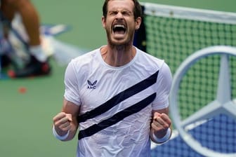 Der britische Tennis-Star Andy Murray wurde positiv auf das Coronavirus getestet.