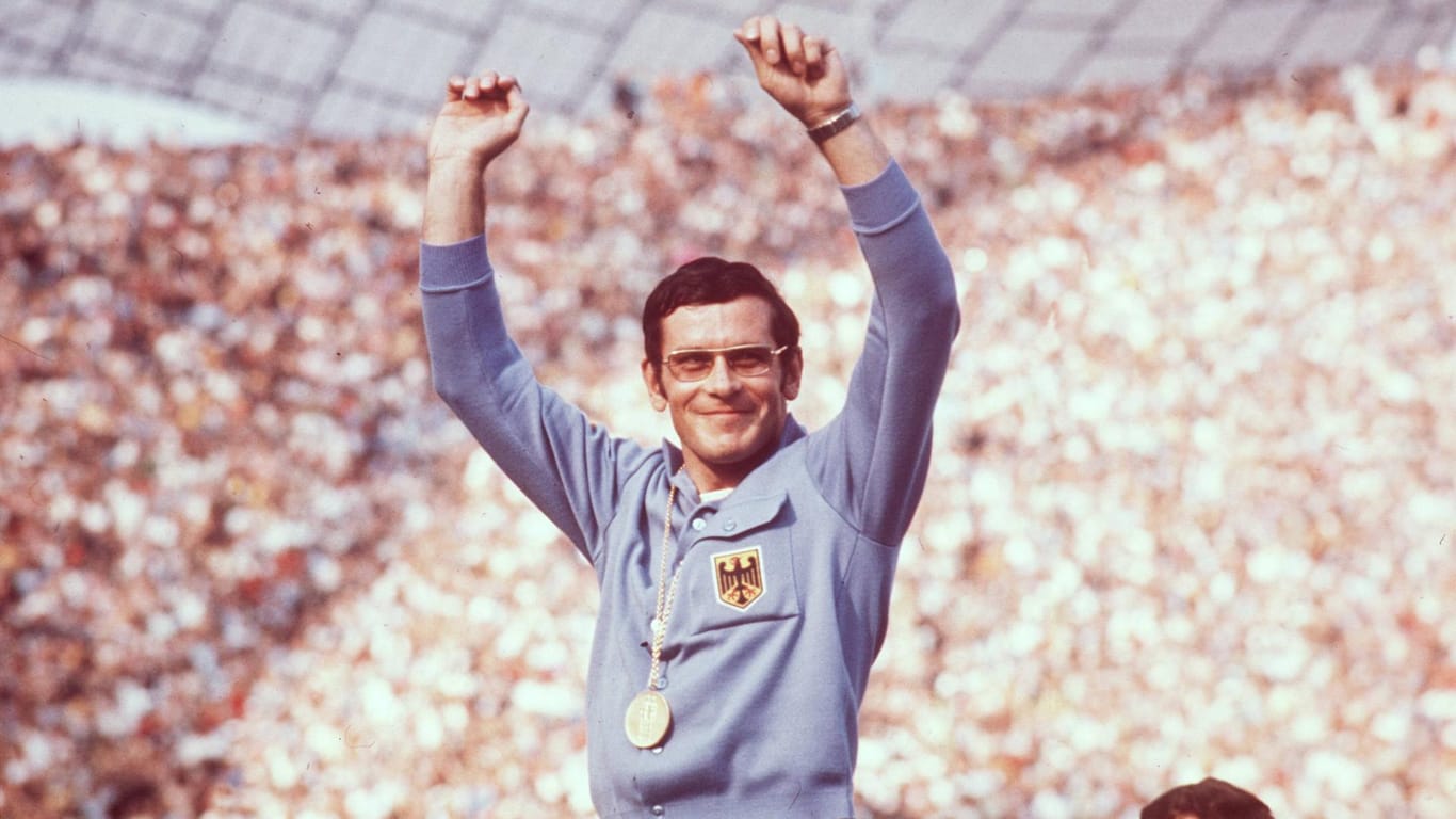 Bernd Kannenberg (Archivfoto von 1972): Der Athlet stellte zehn Weltrekorde auf.