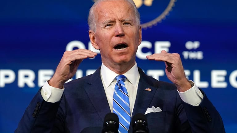 Joe Biden: Der neugewählte US-Präsident will die Corona-Hilfen deutlich aufstocken.