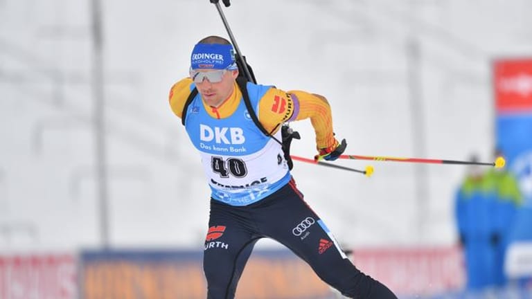 Die deutschen Biathleten um Erik Lesser sind in Oberhof gefordert.