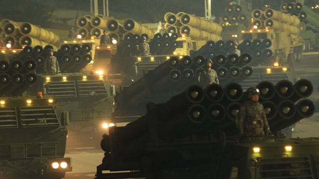 Die Militärparade erfolgte nach den Berichten zur Feier des zwei Tage zuvor beendeten Kongresses der herrschenden Arbeiterpartei. Die Militärparade erfolgte nach den Berichten zur Feier des zwei Tage zuvor beendeten Kongresses der herrschenden Arbeiterpartei.