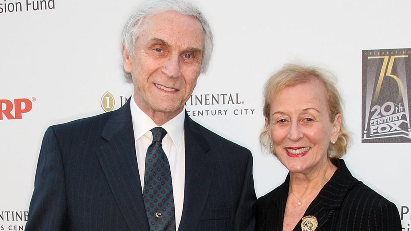 Mark Richman im Jahr 2010 mit seiner Frau Helen: Die beiden waren über 65 Jahre lang miteinander verheiratet.