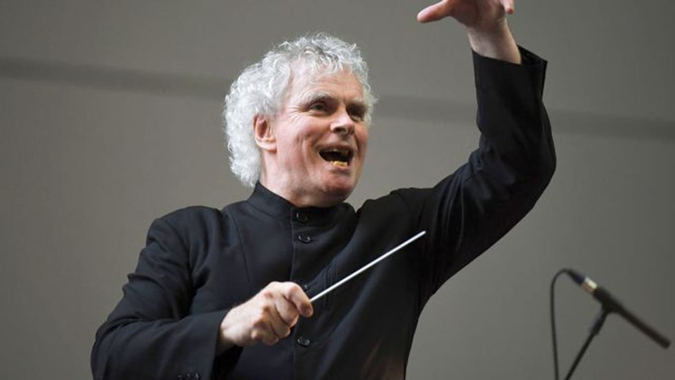 Sir Simon Rattle wird Chefdirigent des BR-Symphonieorchesters in München.