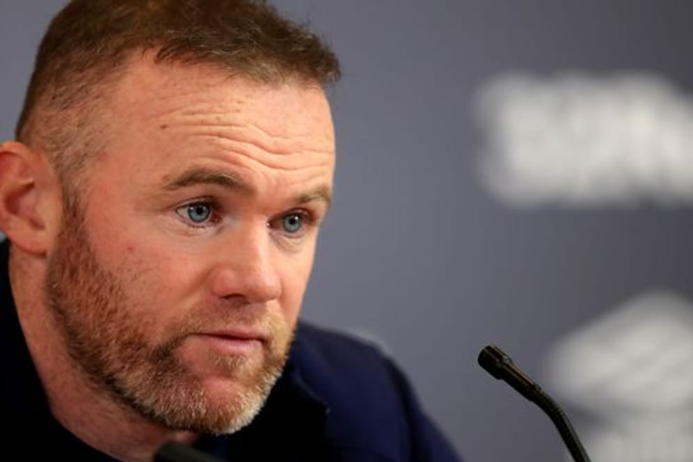 Nur noch Trainer und kein Spieler mehr bei Derby County: Wayne Rooney.