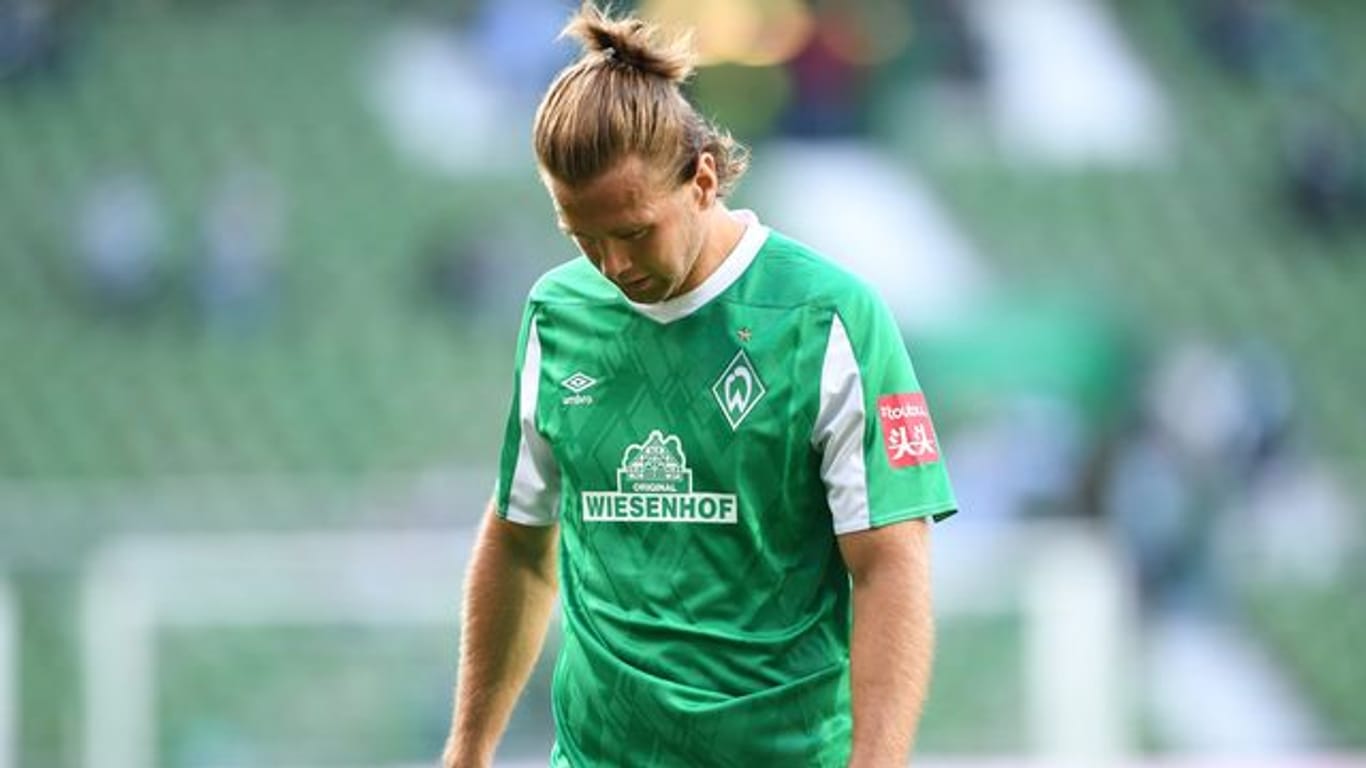 Fällt vorerst verletzt aus: Werder-Angreifer Niclas Füllkrug.