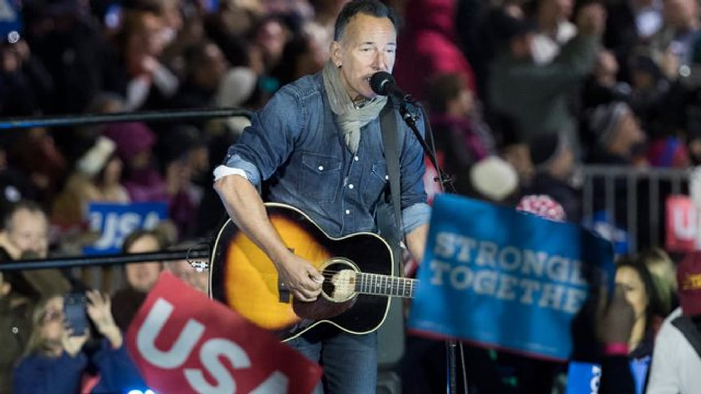 Bruce Springsteen begleitet die Amtseinführung von US-Präsident J.