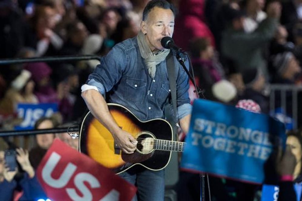 Bruce Springsteen begleitet die Amtseinführung von US-Präsident J.