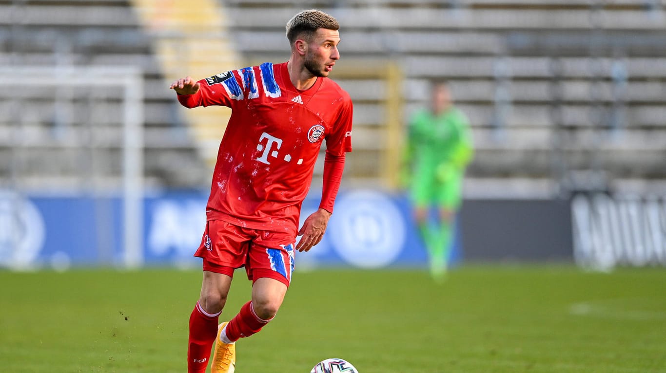 Leon Dajaku: Der 19-Jährige spielte bislang in Bayerns zweiter Mannschaft.