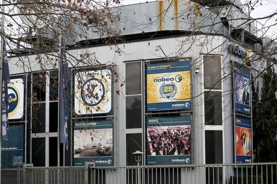 Die Nobeo Filmstudios in Hürth, in denen die RTL-"Dschungelshow" produziert wird.