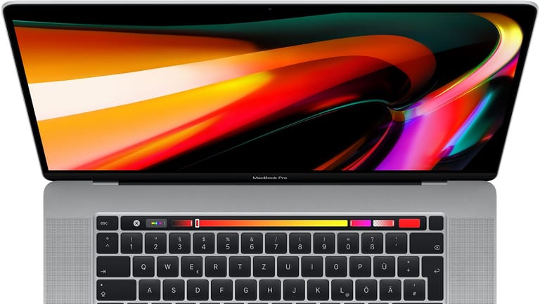 Das MacBookPro 16": Mitte des Jahres sollen Geräte im angepassten Design erscheinen.