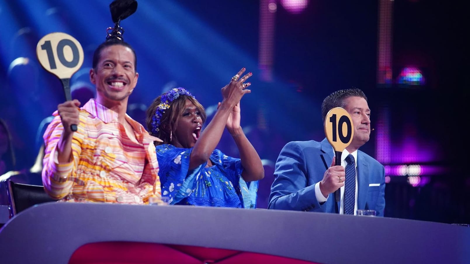 Die Jury von "Let's Dance": Jorge González, Motsi Mabuse und Joachim Llambi.