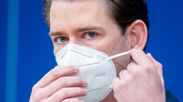 Österreichs Bundeskanzler Sebastian Kurz in Wien.