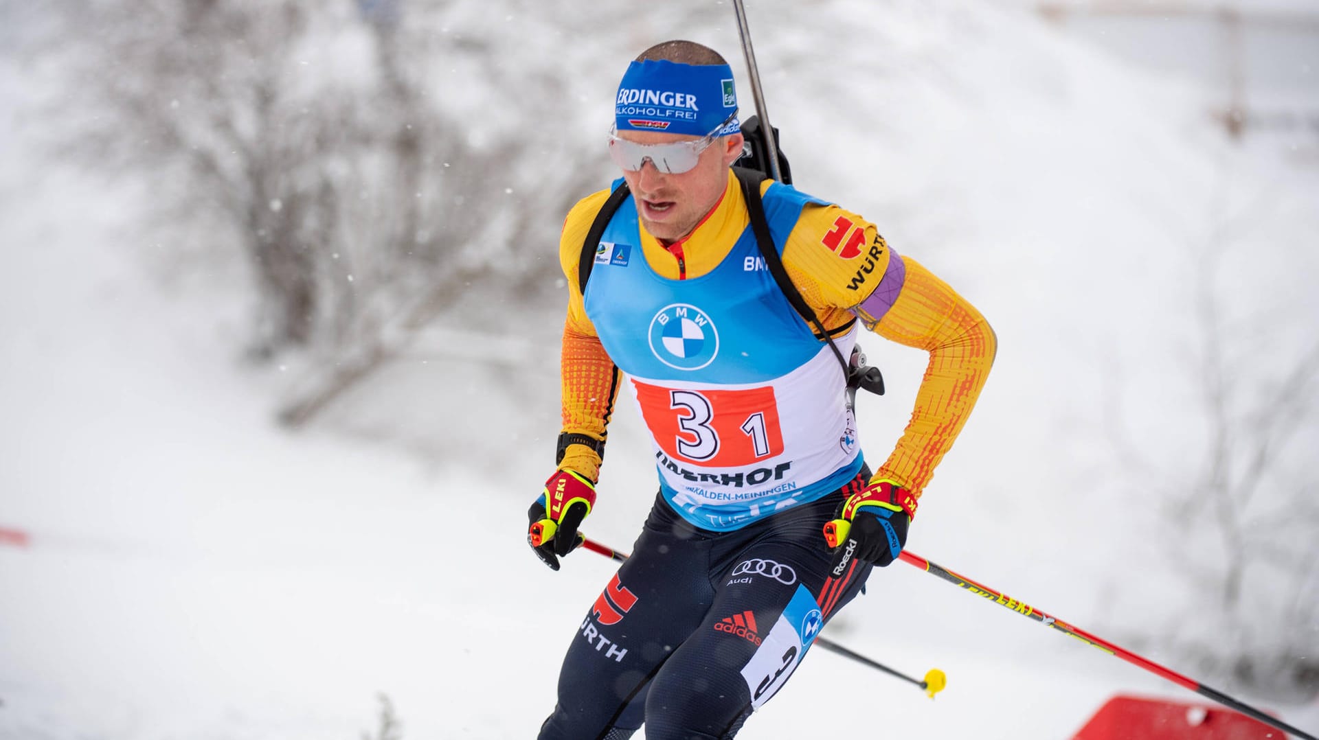 Erik Lesser: Startete sicher in den Massenstart.