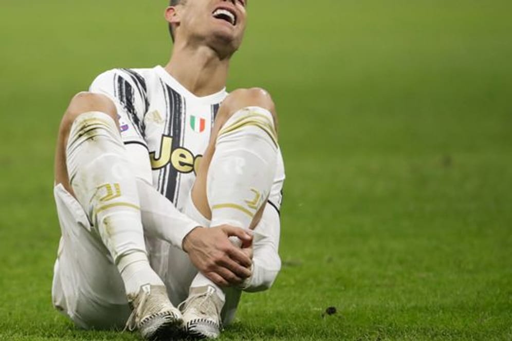 Nicht sein Tag: Juve-Superstar Christiano Ronaldo blieb im Spitzenspiel blass.