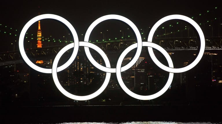 Olympische Ringe: Die nächsten Spiele sollen in Japan stattfinden.