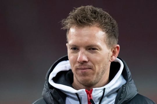 Leipzigs Trainer Julian Nagelsmann zeigt sich von der bisherigen Saison des 1.