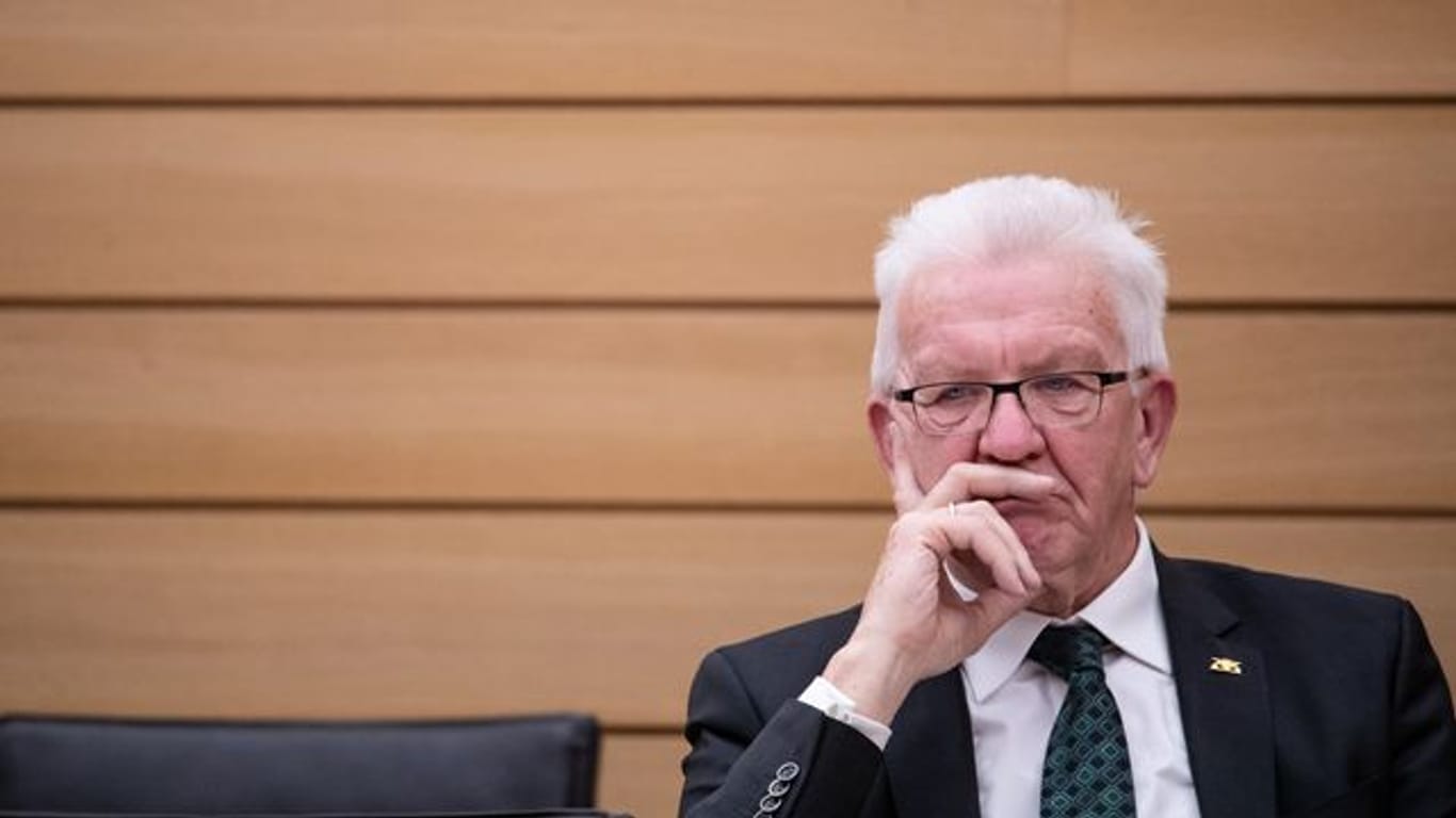 Baden-Württembergs Ministerpräsident Winfried Kretschmann (Grüne)
