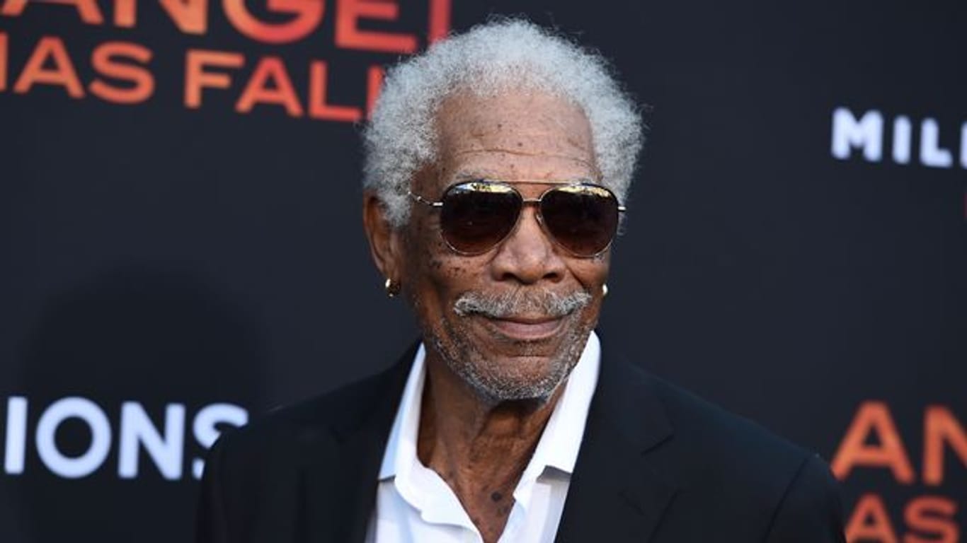 Morgan Freeman erinnert an den Bürgerrechtler Martin Luther King.