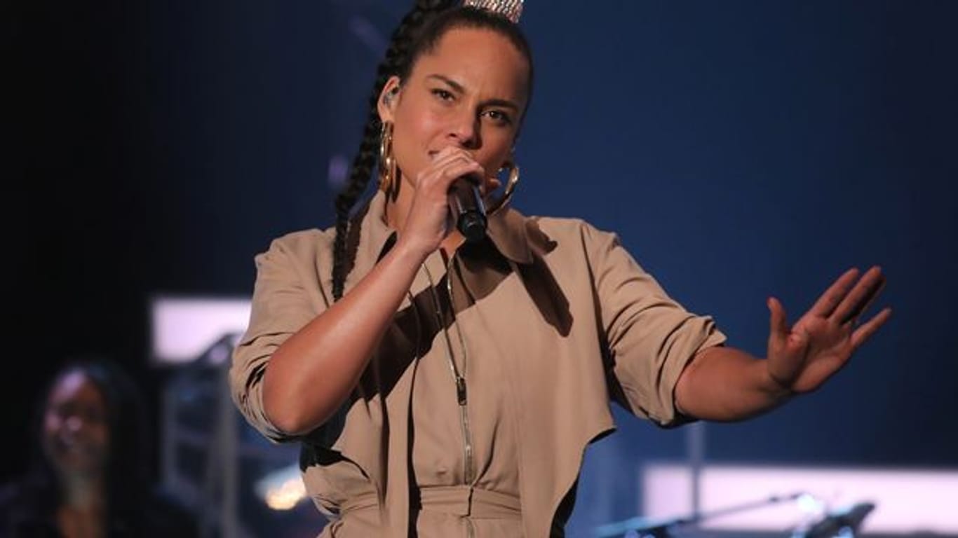 Sängerin Alicia Keys kämpft gegen den Rassismus in den USA.