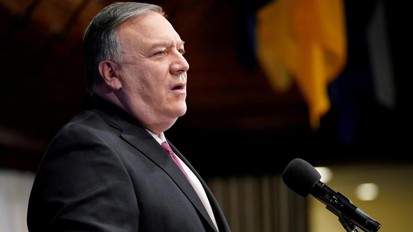 US-Außenminister Pompeo: Er wirft China offiziell Völkermord an den Uiguren vor (Archivbild).