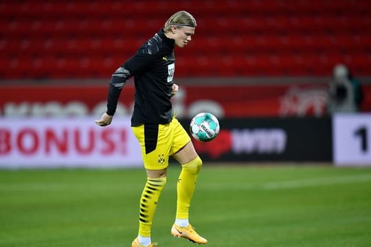 Um BVB-Stürmer Erling Haaland gibt es immer wieder Wechselgerüchte.