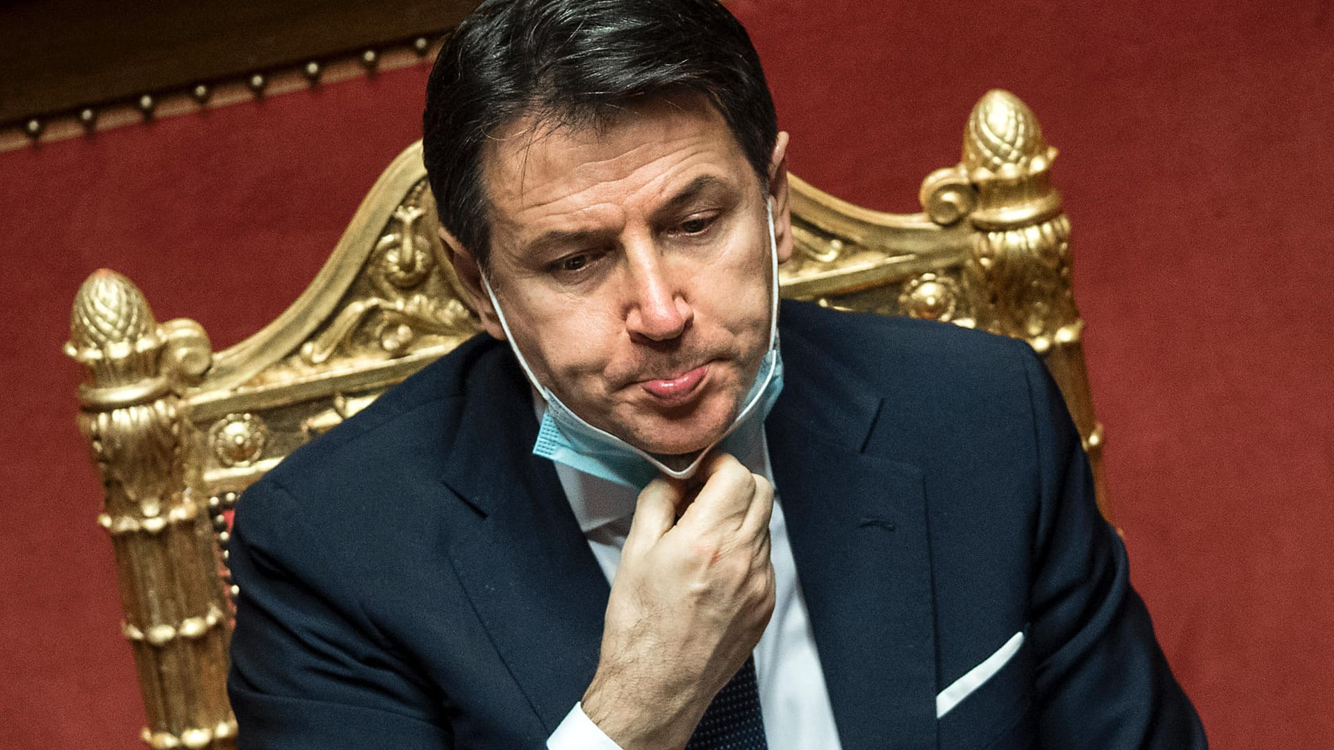 Giuseppe Conte: Italiens Ministerpräsident hat die zweite Vertrauensfrage auch für sich entschieden.