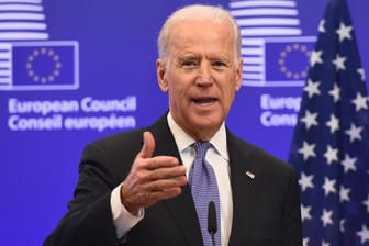 Joe Biden 2015 in Brüssel, damals als Vize-Präsident: Die EU bietet ihm zu Beginn seiner Amtszeit einen Neuanfang der transatlantischen Beziehungen an.