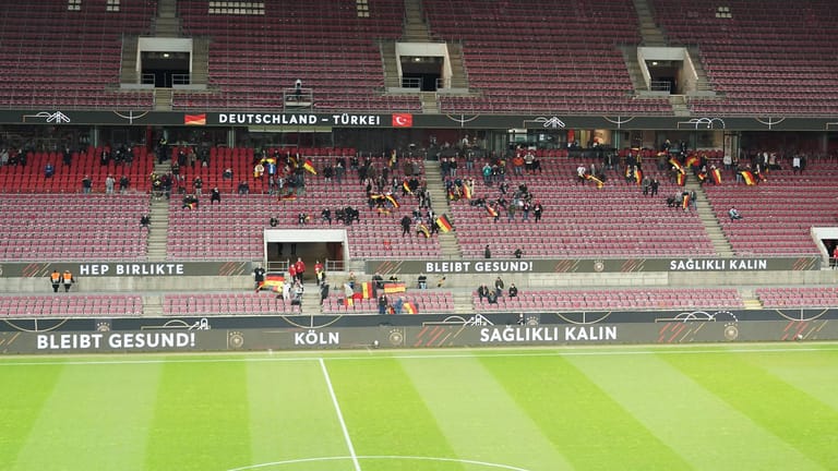 Beim DFB-Länderspiel gegen die Türkei im Oktober durften 300 Fans ins Stadion. Es war das letzte Heimländerspiel mit Fans.