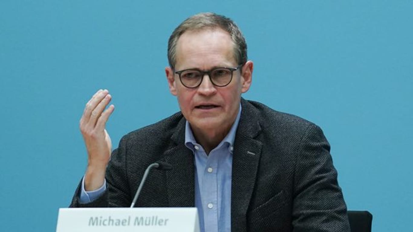 Michael Müller (SPD), Regierender Bürgermeister in Berlin.