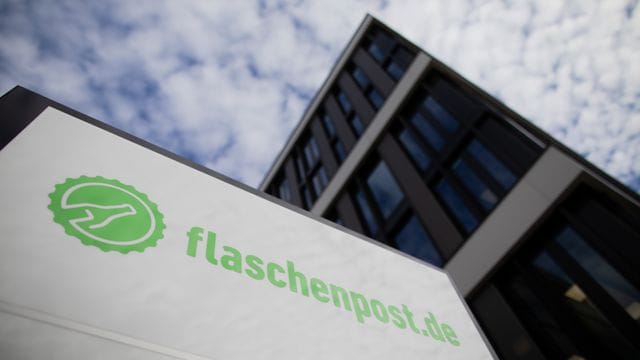 Blick auf die Konzernzentrale von Flaschenpost