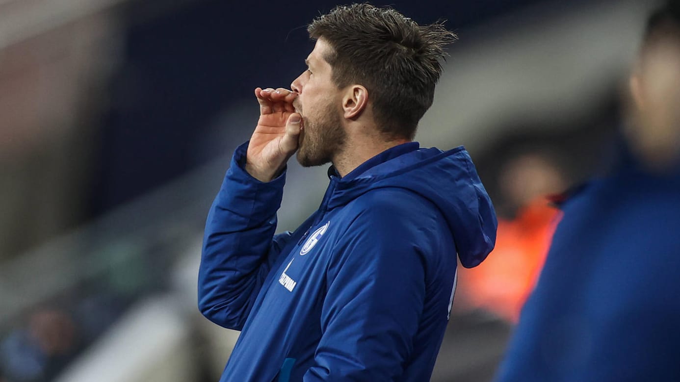 Klaas-Jan Huntelaar: Der neue alte Hoffnungsträger schaute das Spiel von der Tribüne aus.