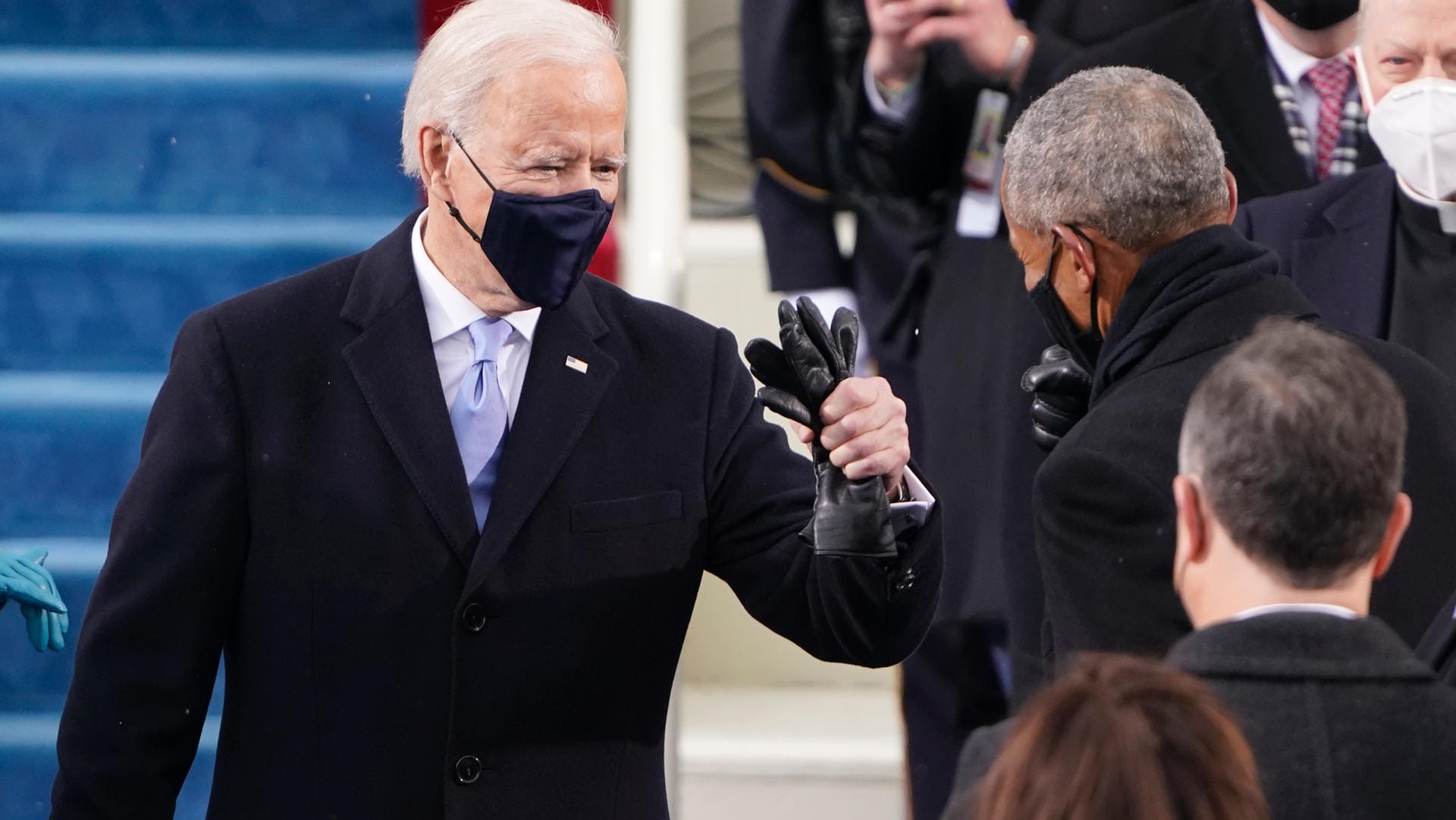 Joe Biden mit Vorvorgänger Barack Obama: "Nicht jede Meinungsverschiedenheit muss ein Grund für totalen Krieg sein."