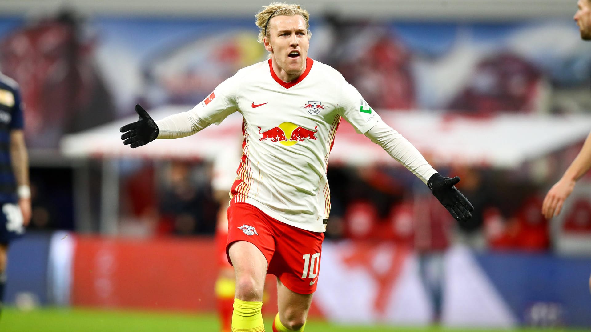 Emil Forsberg: Der Schwede erzielte für RB das 1:0 gegen Union Berlin. Emil Forsberg: Der Schwede erzielte für RB das 1:0 gegen Union Berlin.
