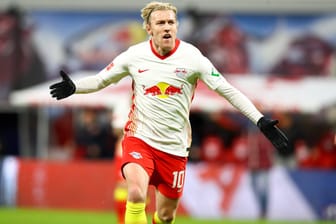 Emil Forsberg: Der Schwede erzielte für RB das 1:0 gegen Union Berlin.