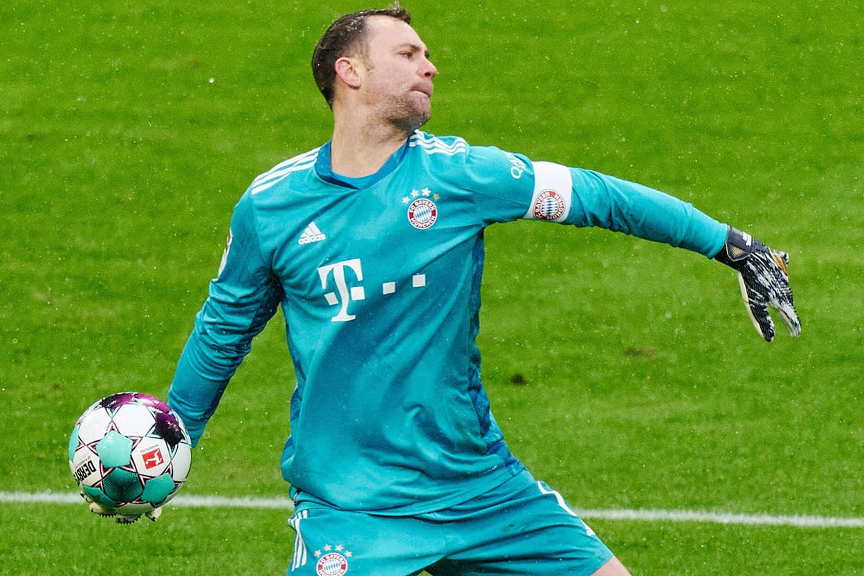 Manuel Neuer: Der Nationaltorhüter blieb im 196. Bundesligaspiel ohne Gegentor.