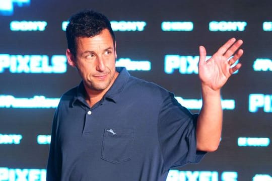 Adam Sandler beim Photocall für den Film "Pixels".