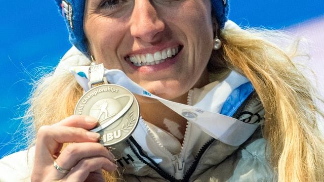 Steht in in Antholz, wo sie vor einem Jahr WM-Silber holte, unter Druck:Vanessa Hinz.