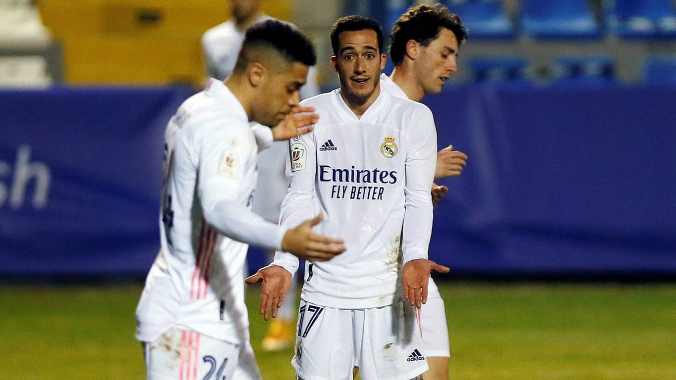 Lucas Vazquez: Real Madrid hat gegen Alcoyano verloren.