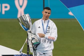 Durfte sich über den italienischen Superpokal und einen besonderen Treffer freuen: Juve-Star Cristiano Ronaldo.