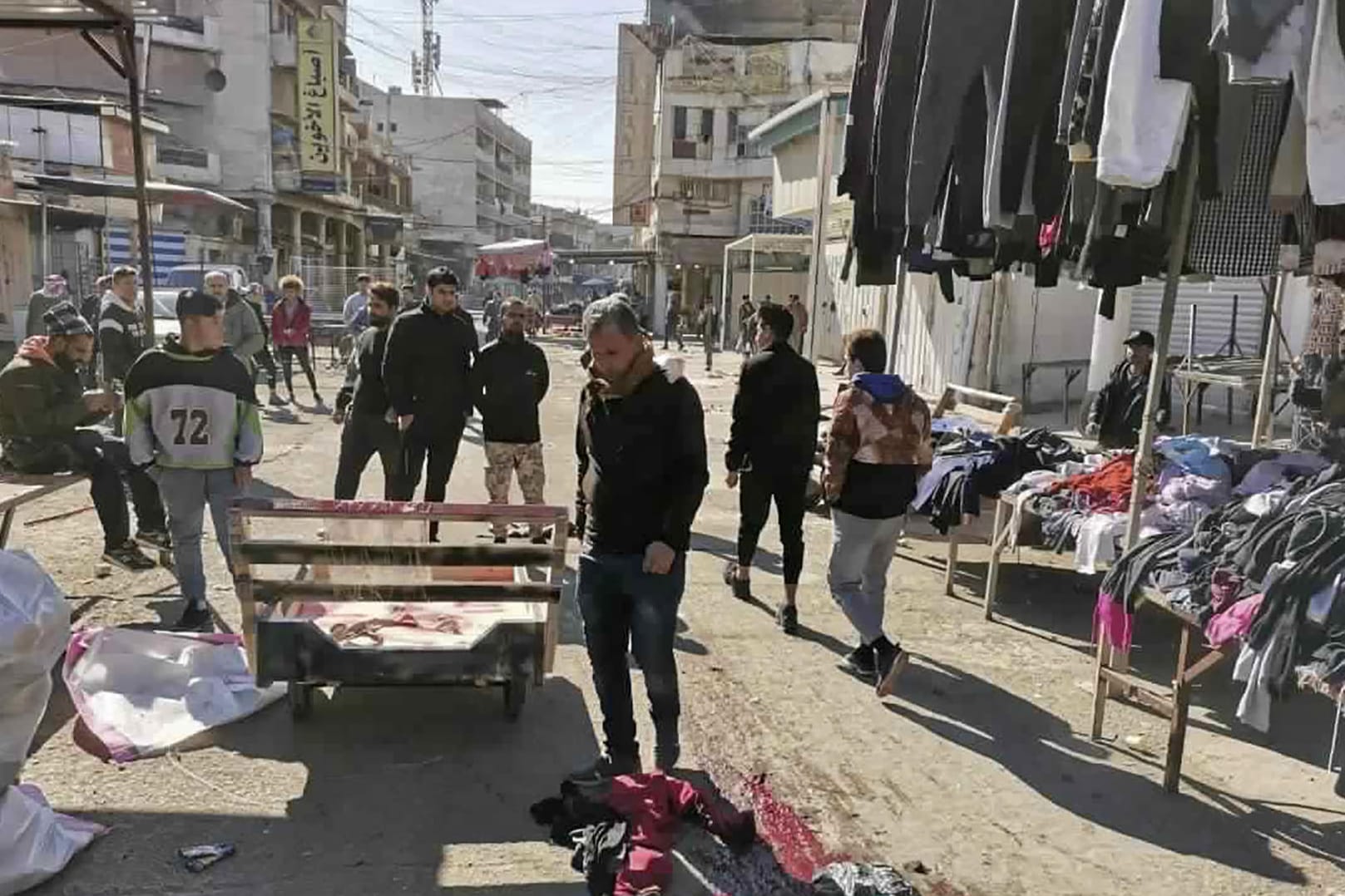 Anschlag in Bagdad: 28 Menschen wurden durch einen Selbstmordattentäter getötet.