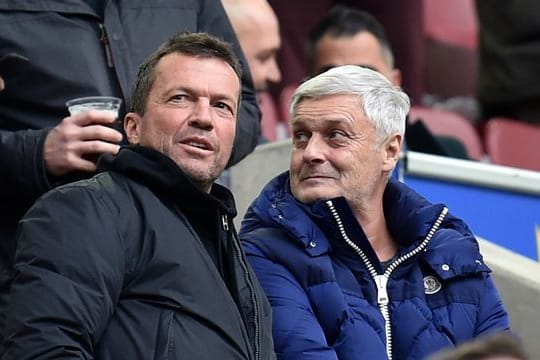 Könnte sich Lothar Matthäus gut als Bundestrainer vorstellen: Armin Veh (r).