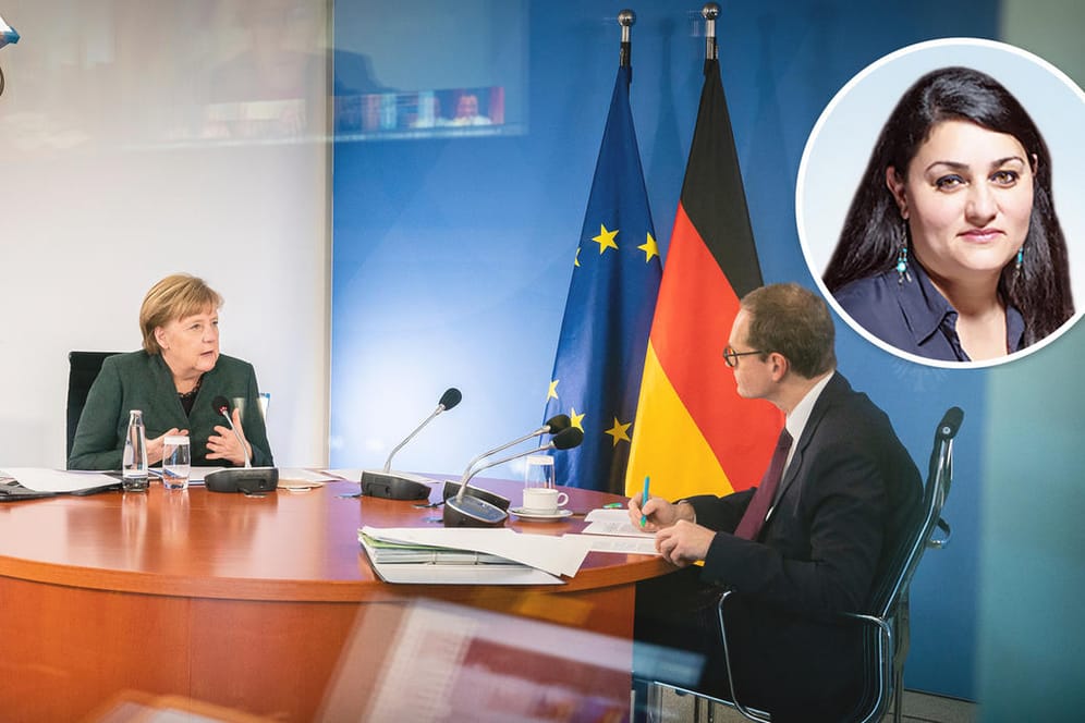 Angela Merkel: Eine alleine, die maßgeblich die Pandemie-Politik steuert? Das muss sich ändern, findet unsere Autorin.
