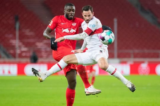 Wird mit dem FC Bayern in Verbindung gebracht: Der Leipziger Dayot Upamecano (l).