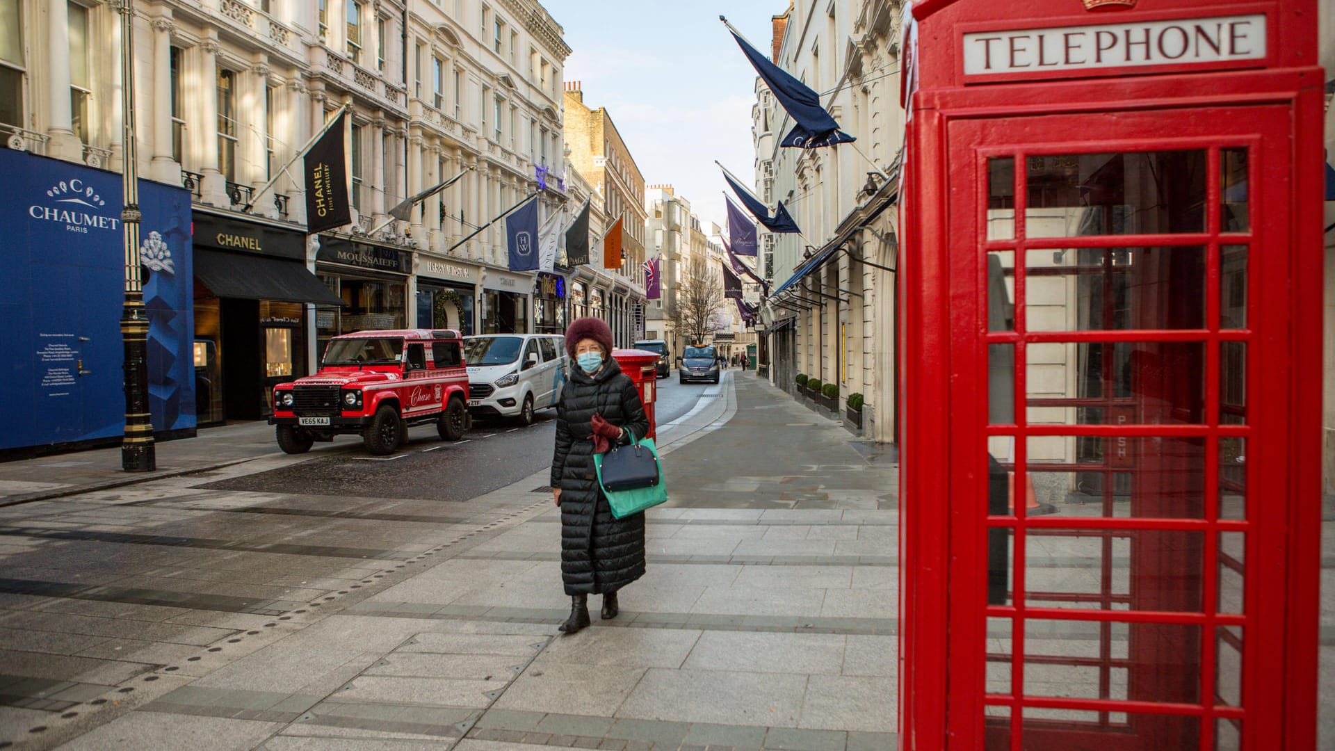 Lockdown in England: Studienergebnisse zeigen, dass die in Großbritannien entdeckte Virus-Variante schneller übertragen wird.