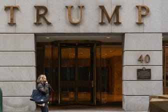 Das Trump Building in New York: Die Corona-Krise hat den Umsatz der Trump Organization heftig einbrechen lassen.