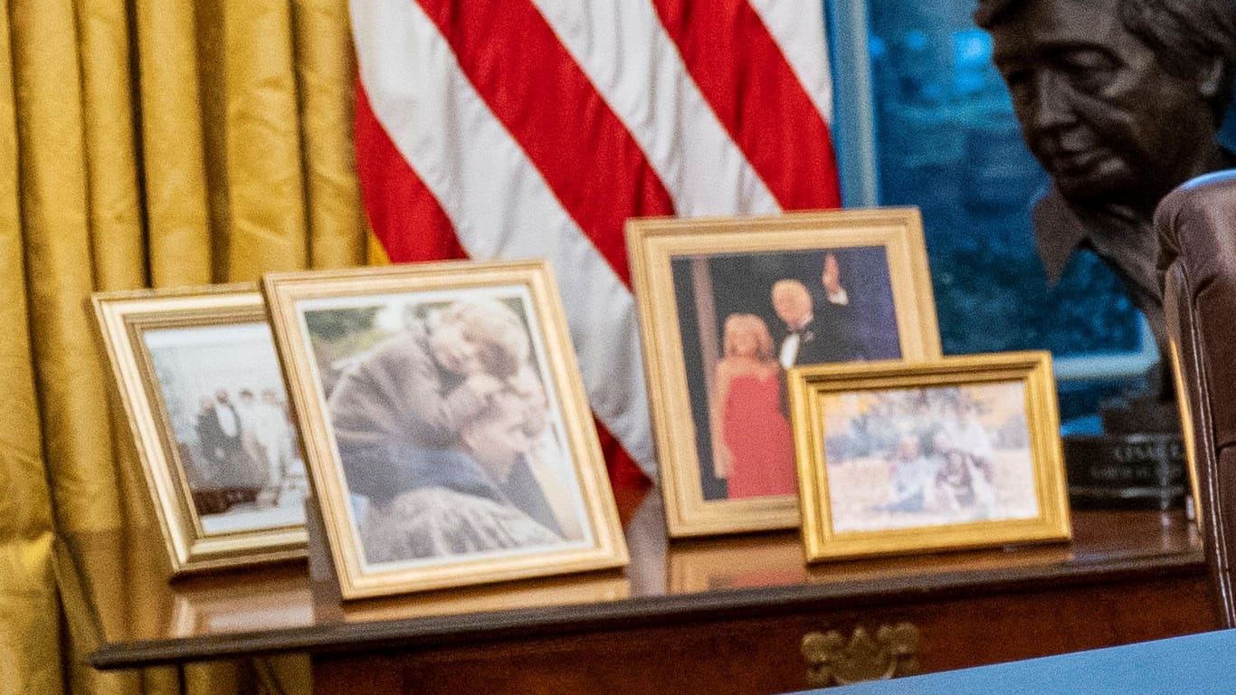 Bidens Familienfotos: Der US-Präsident hat eine große Verwandtschaft.
