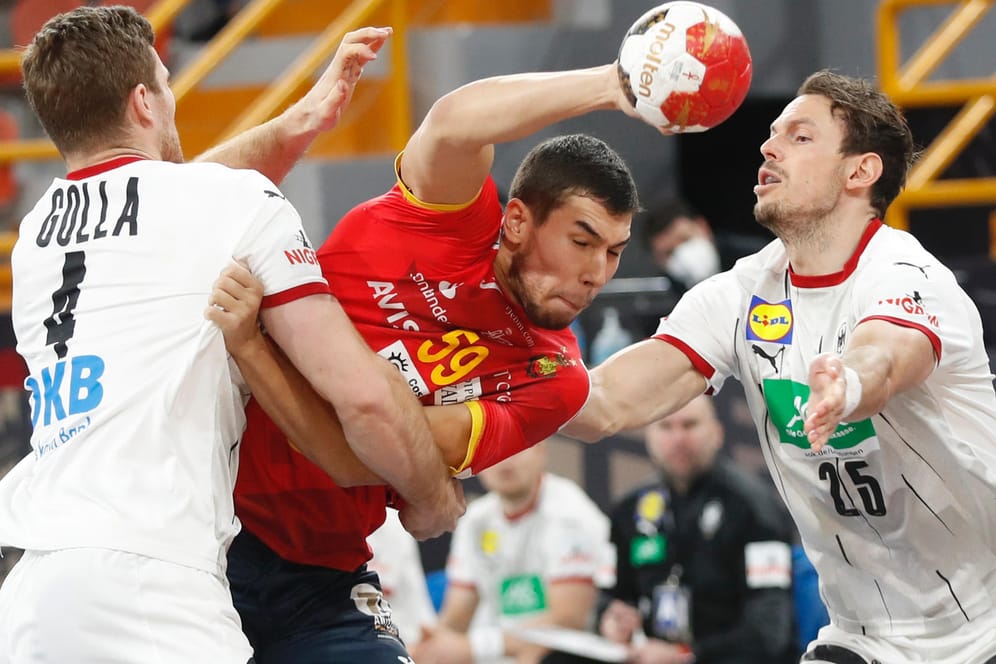 Handball-WM: Deutschland unterliegt Spanien.